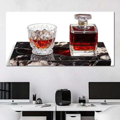 Refined Spirits Elegance Canvas Wall Art