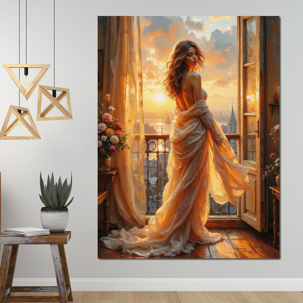 Where Light Lingers Canvas Wall Art