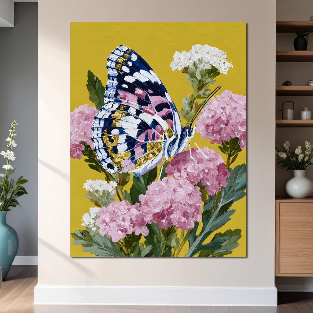 Butterfly Garden Radiance Canvas Wall Art