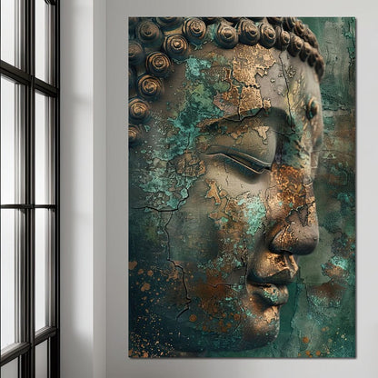 Ancient Tranquility Heritage Canvas Wall Art