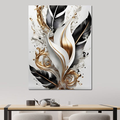 A feather's dream Canvas Wall Art