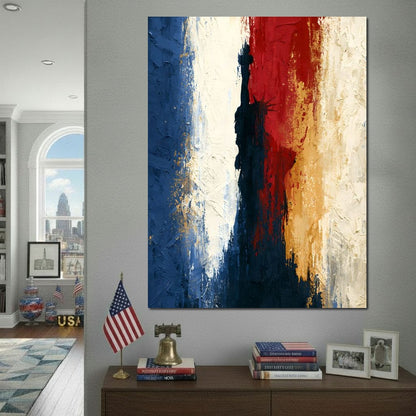 Legacy Of The Rising Liberty Canvas Wall Art