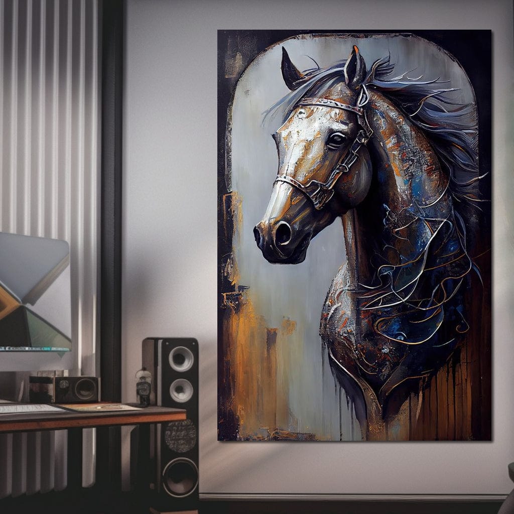 Soulful Steed Canvas Wall Art
