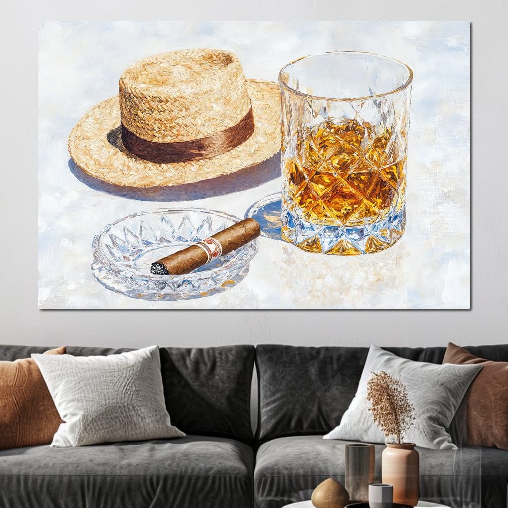 Sunlit Cuban Leisure Canvas Wall Art