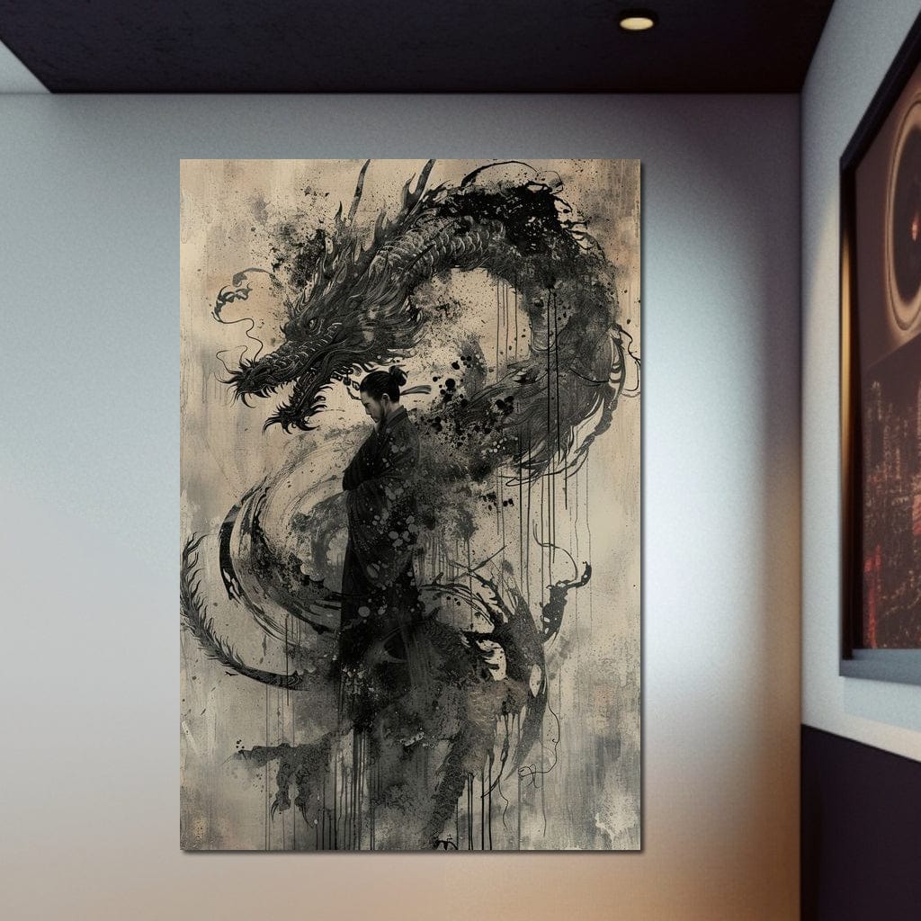 Echo of the Dragons Dream Canvas Wall Art