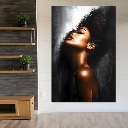 Radiant Reflection of Night Canvas Wall Art