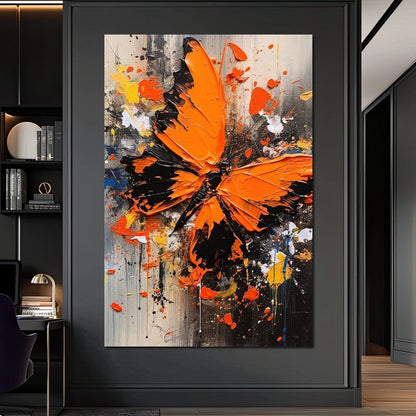 Radiant Lepidoptera Canvas Wall Art