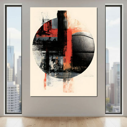 Final Possession On The Hardwood Canvas Wall Art