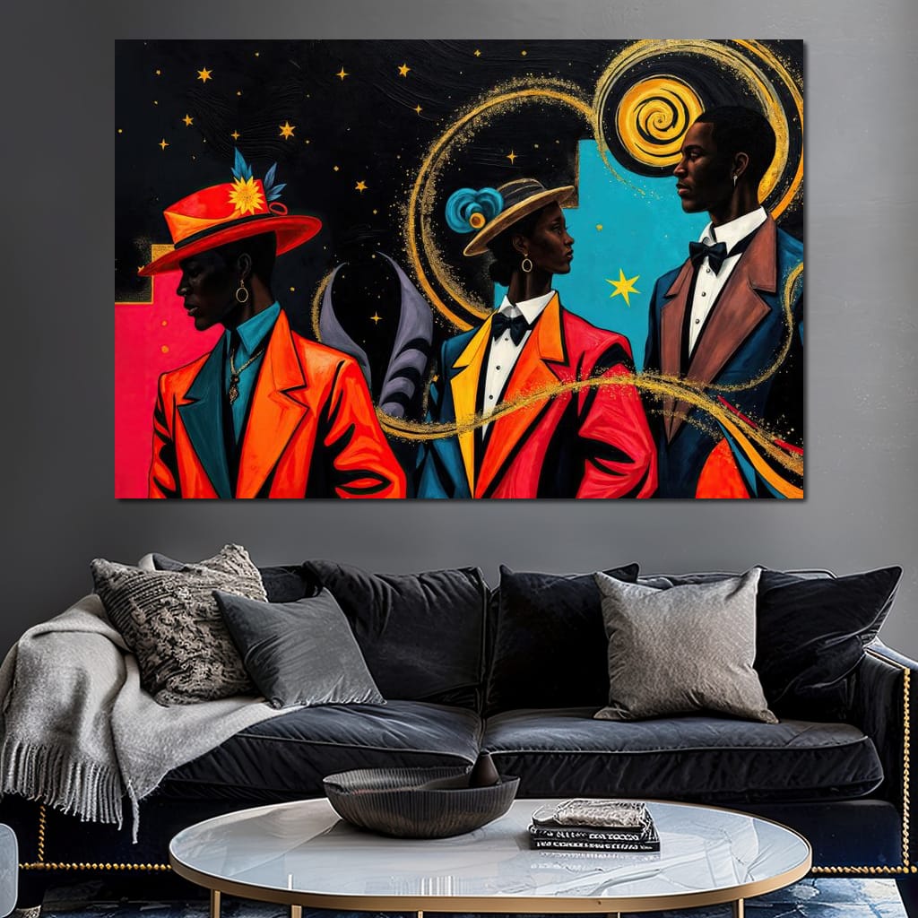 Harlem Renaissance Canvas Wall Art