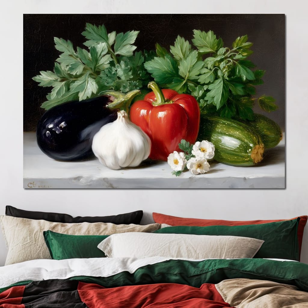 Garden Harvest Canvas Wall Art