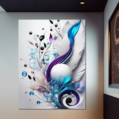 Purity and light Canvas Wall Art