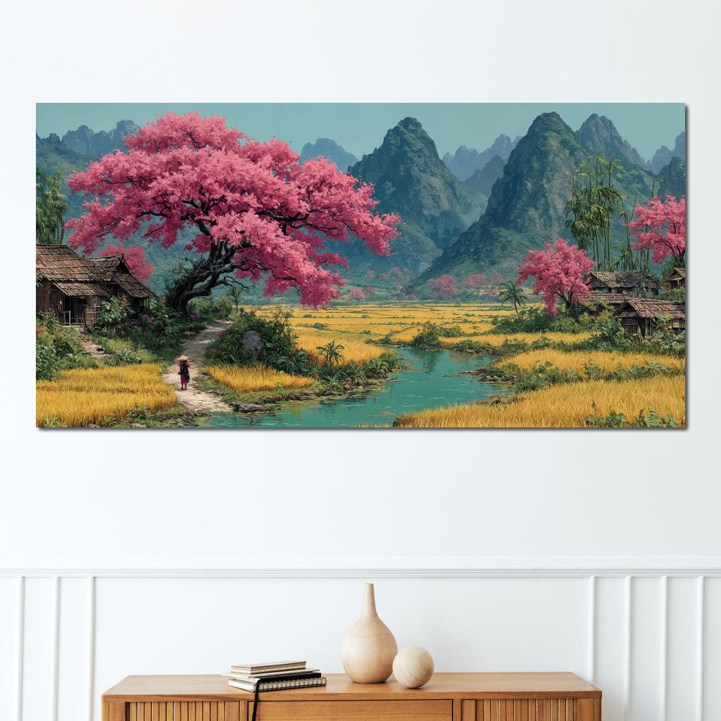 The Tranquil Path Canvas Wall Art