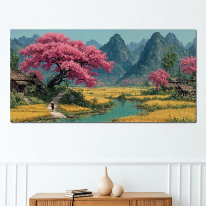 The Tranquil Path Canvas Wall Art