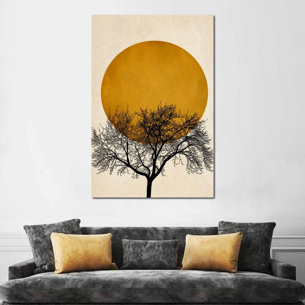Wintermorgen Canvas Wall Art
