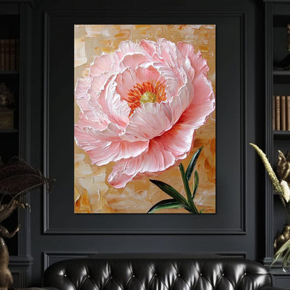 Petal Symphony of Radiance Canvas Wall Art