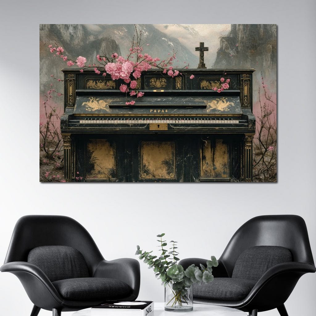 Floral Music Collection 10 Canvas Wall Art