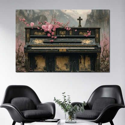 Floral Music Collection 10 Canvas Wall Art