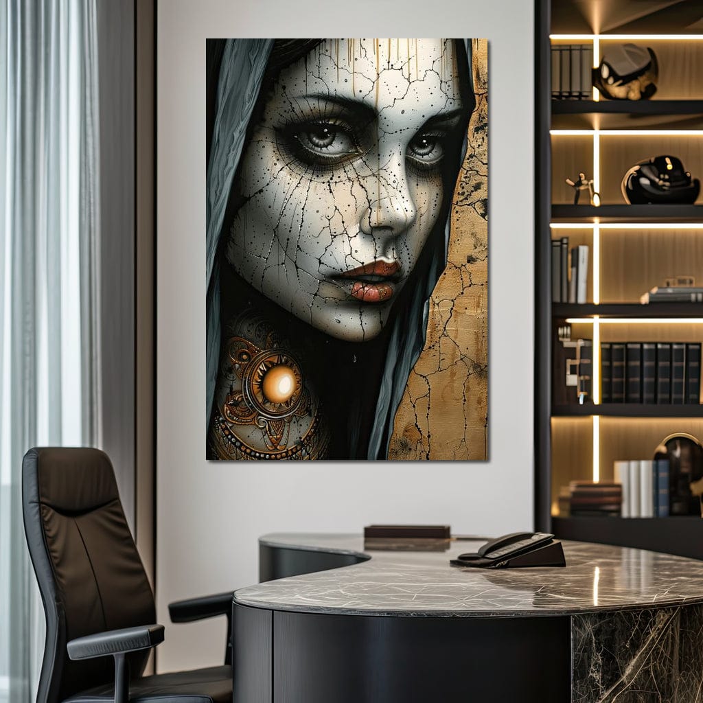 Fractal Essence Unveiled Canvas Wall Art