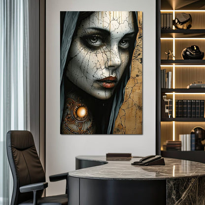 Fractal Essence Unveiled Canvas Wall Art