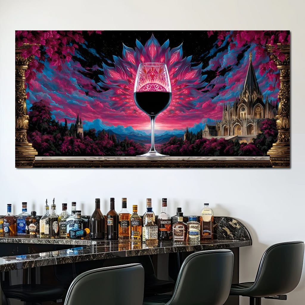 Majestic Evening Reverie Canvas Wall Art