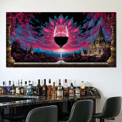 Majestic Evening Reverie Canvas Wall Art