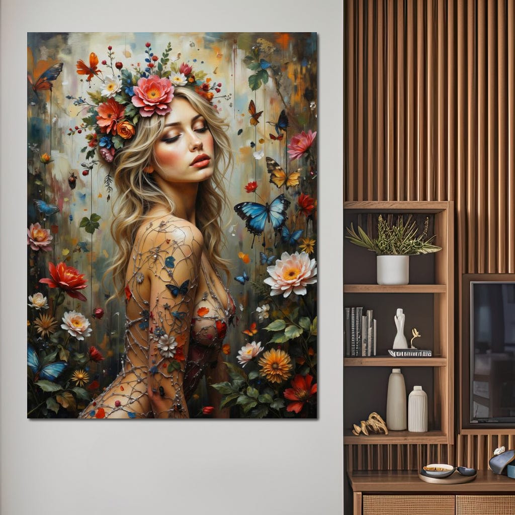 Female Portrait 335 Canvas Wall Art