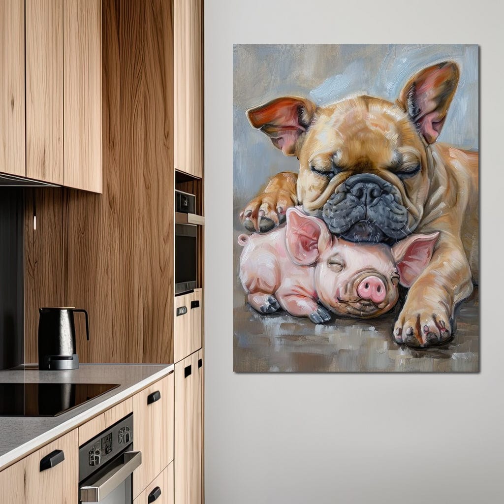 Slumber Buddies Naptime Canvas Wall Art