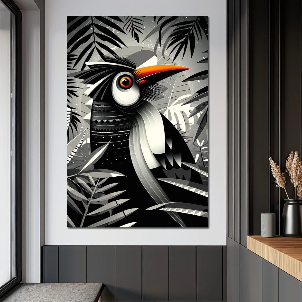 Tropical Trance Toucan Canvas Wall Art