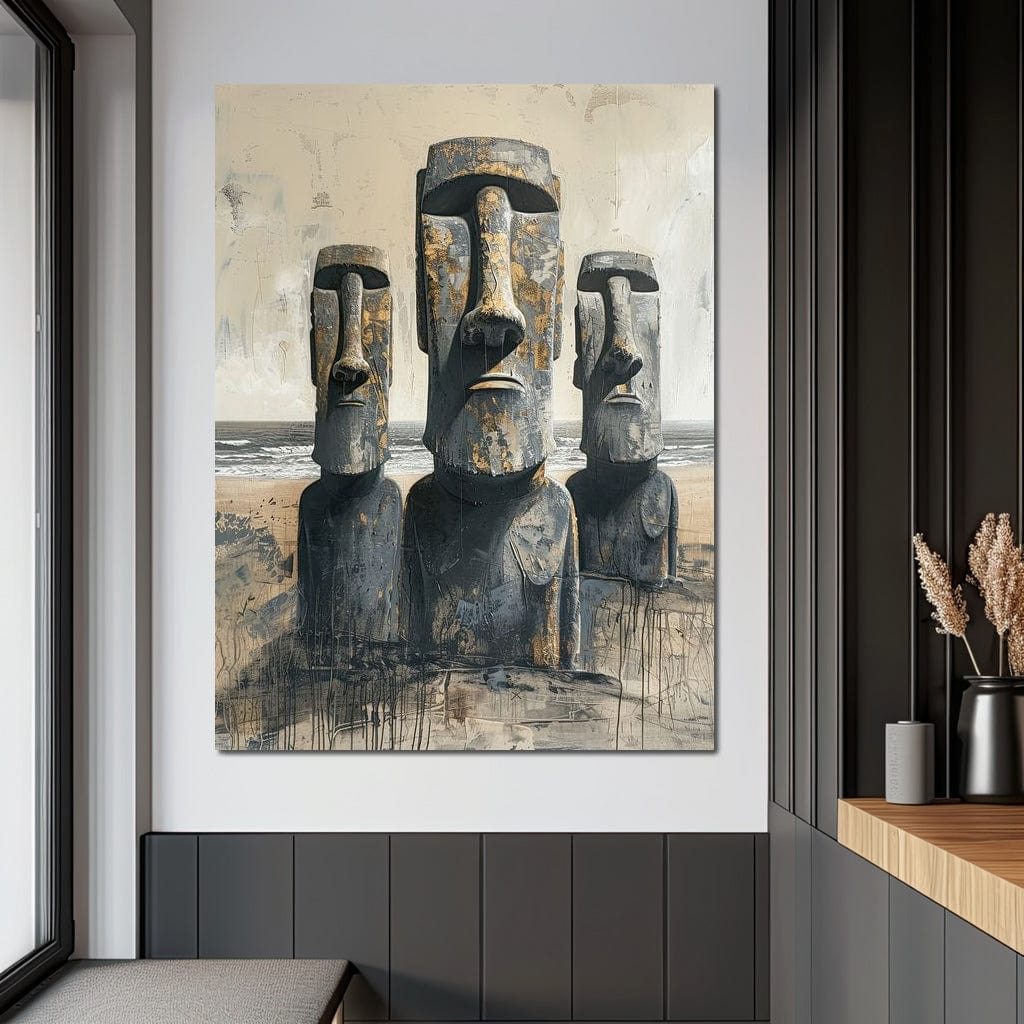 Guardians of the Pacific Shores Canvas Wall Art