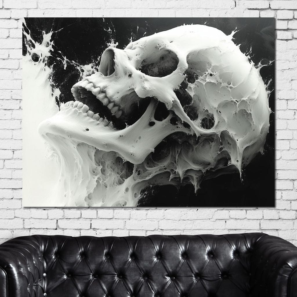 Momento Mori Canvas Wall Art