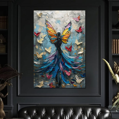 Butterfly Emergence Sonata Canvas Wall Art
