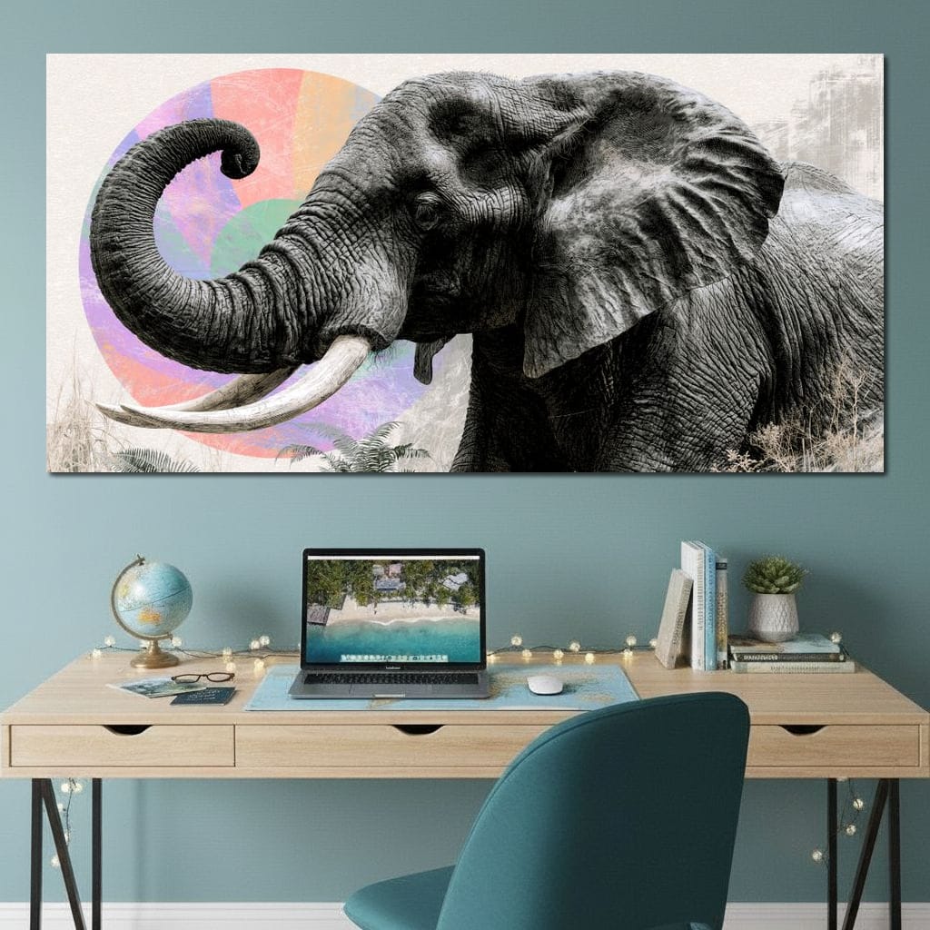The Weight of Gentle Memories Canvas Wall Art