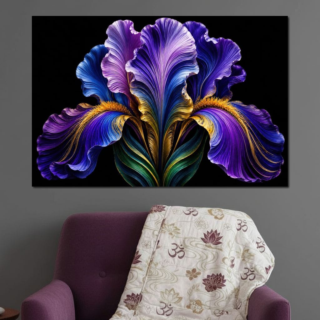 Purple Reign Canvas Wall Art