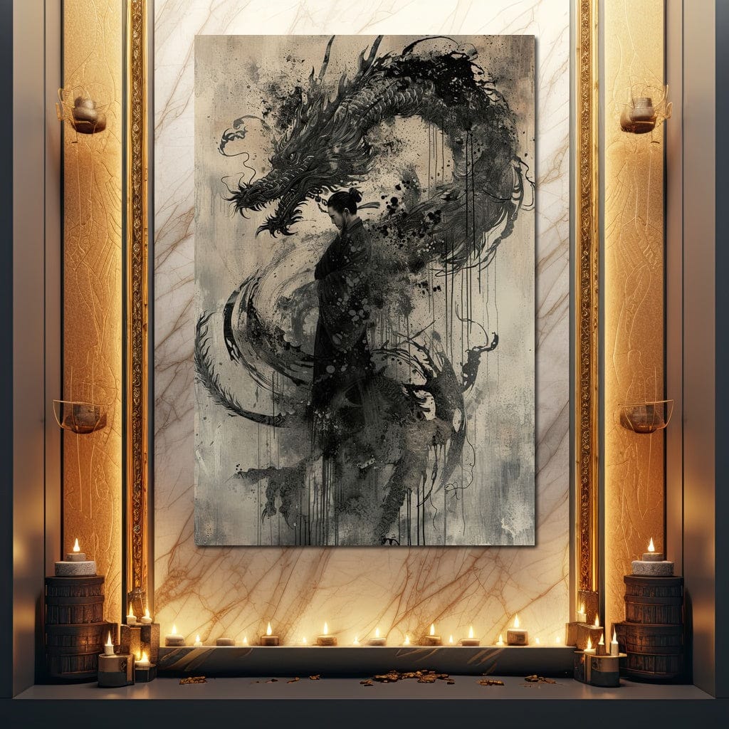 Echo of the Dragons Dream Canvas Wall Art