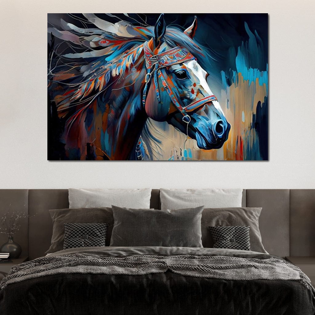 Cherokee Horse 3 Canvas Wall Art