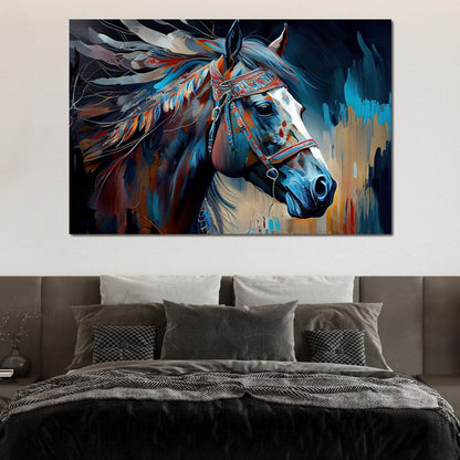 Cherokee Horse 3 Canvas Wall Art