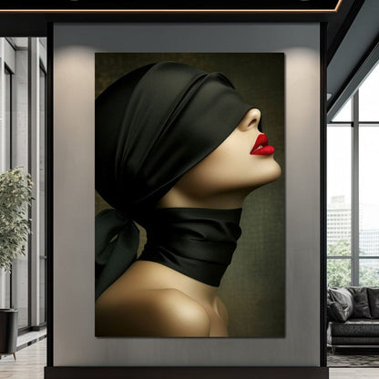 Hidden Temptation Canvas Wall Art