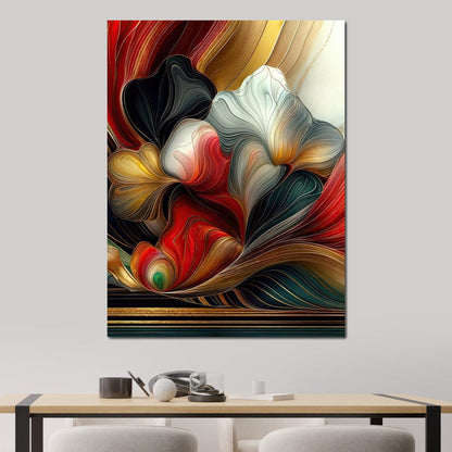 Flow Canvas Wall Art