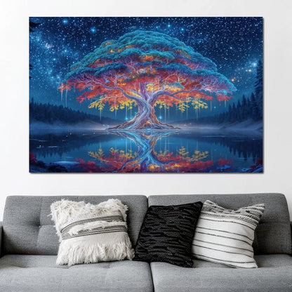 The Dreaming Tree Canvas Wall Art