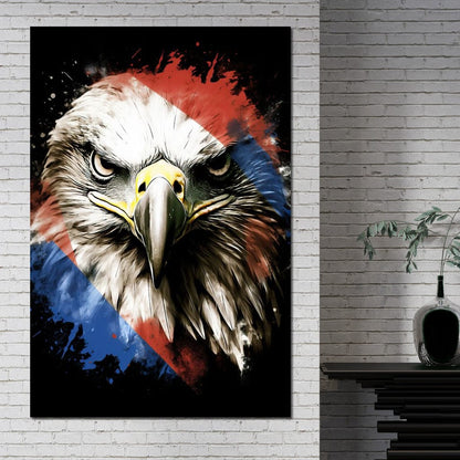 Eagle Eye of the Philippines Canvas Wall Art