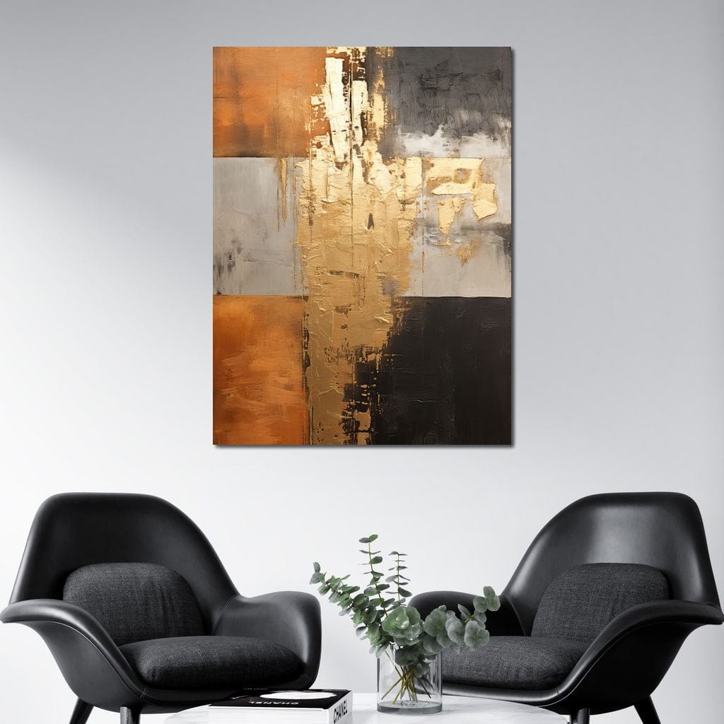 Eternal Golden Light Canvas Wall Art