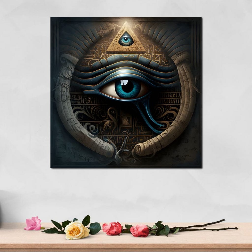 Eye Of Horus Canvas Wall Art
