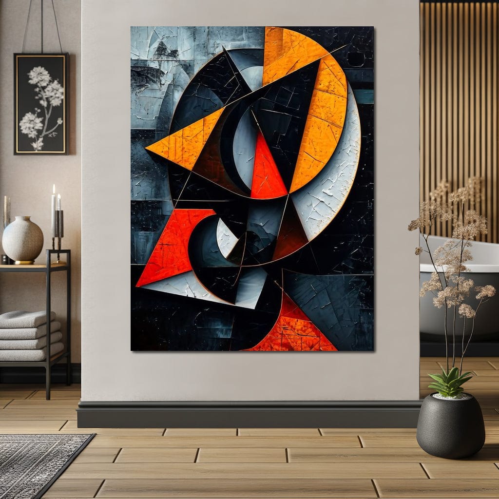 Colorful Modern Art 046 Canvas Wall Art