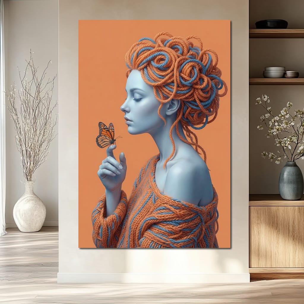 Holding a Quiet Miracle Canvas Wall Art