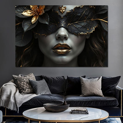 Noir Botanica Canvas Wall Art