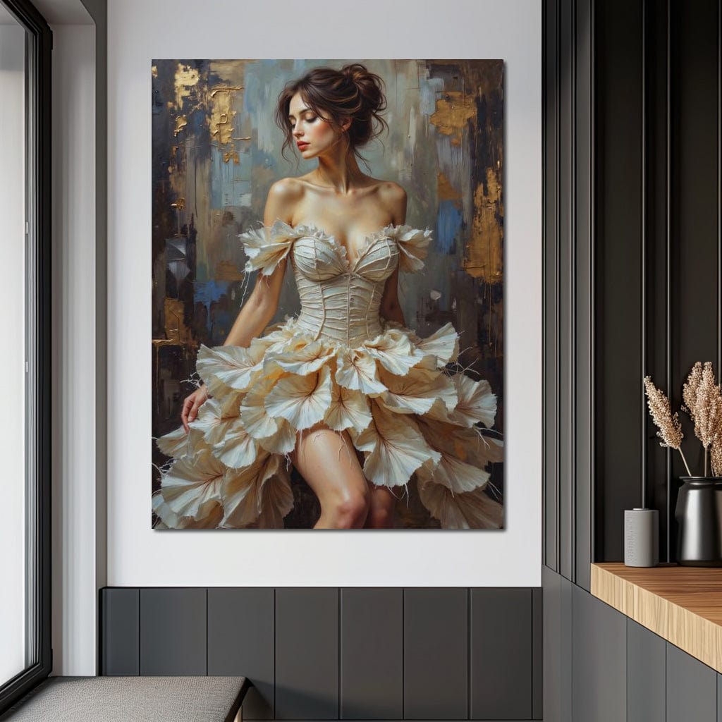 Female Portrait 334 Canvas Wall Art