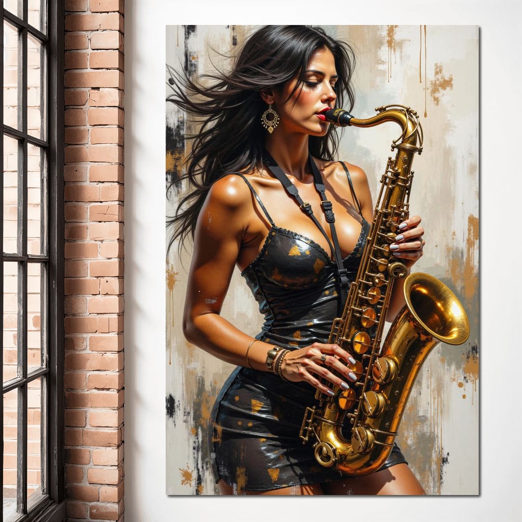 Euphonic Burst Canvas Wall Art