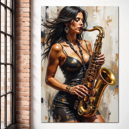 Euphonic Burst Canvas Wall Art