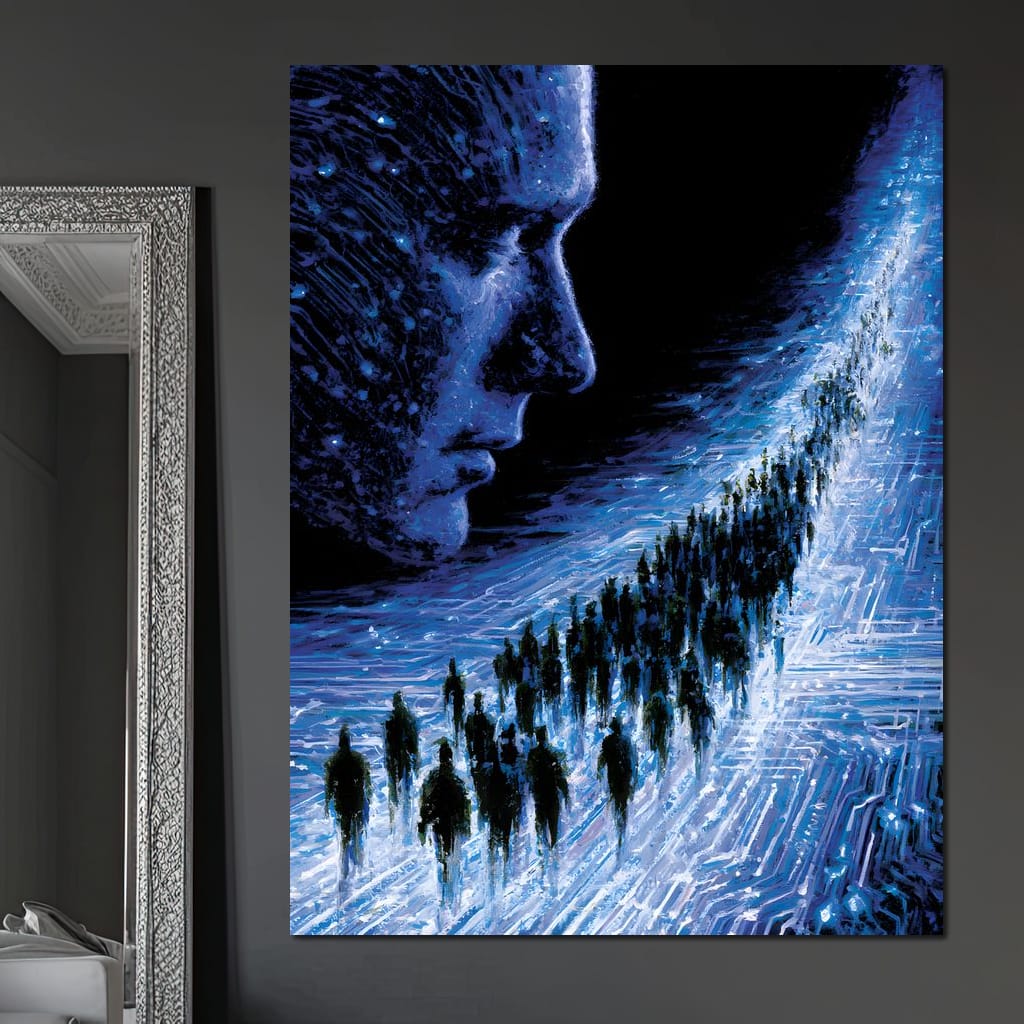 Architect of the Collective Consciousness Canvas Wall Art