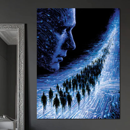 Architect of the Collective Consciousness Canvas Wall Art